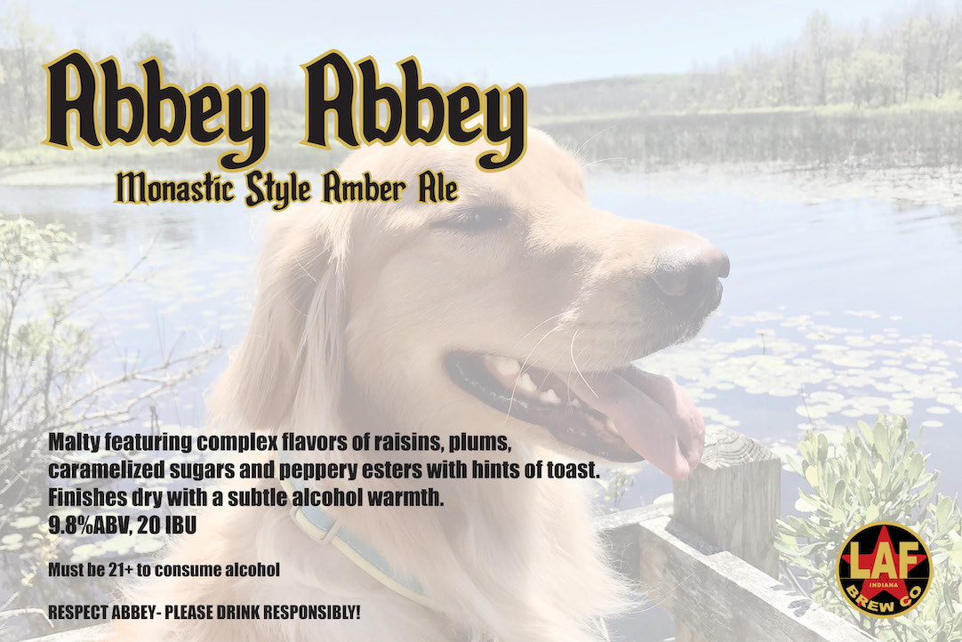 abbey abbey monastic style amber now on tap
